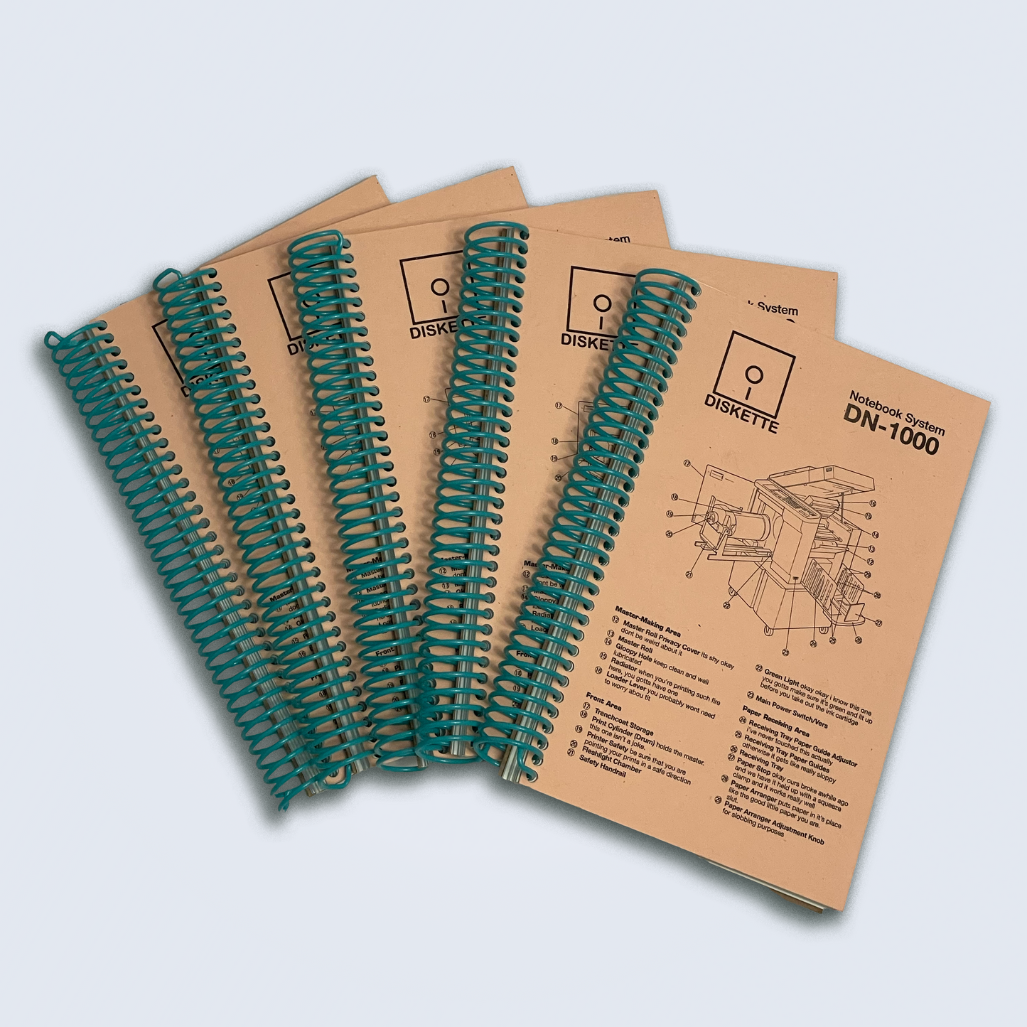 Diskette Notebook System