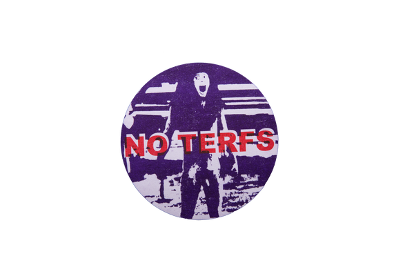 NO TERFS Stickers (Set of 5, WEATHER RESISTANT)