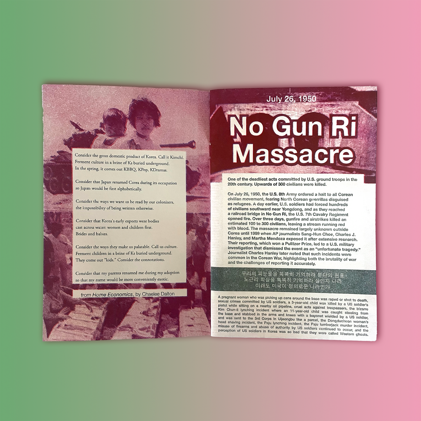 My Heart Breaks For Corea