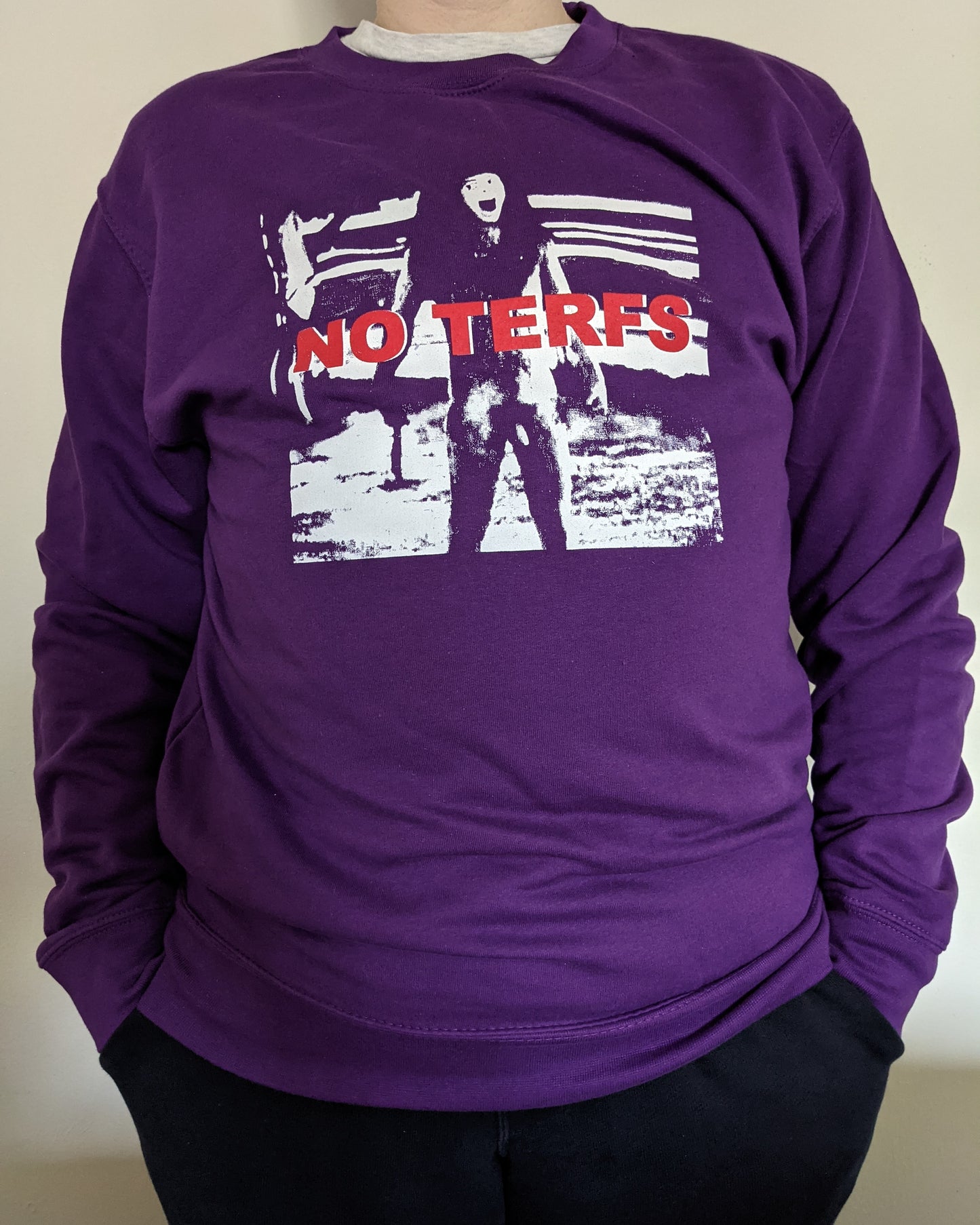 NO TERFS Crewneck Sweatshirt