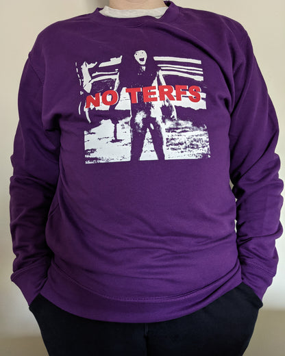 NO TERFS Crewneck Sweatshirt